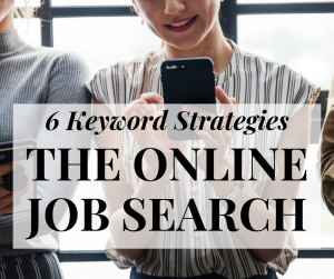 Keyword Strategies Online Job Search NG Career Strategy