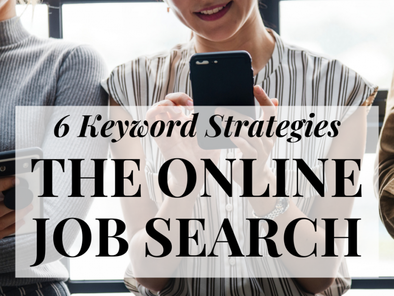 Keyword Strategies Online Job Search NG Career Strategy