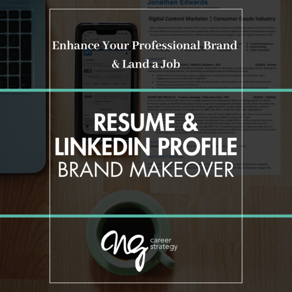 Resume and LinkedIn Profile Brand Makeover Writing Service