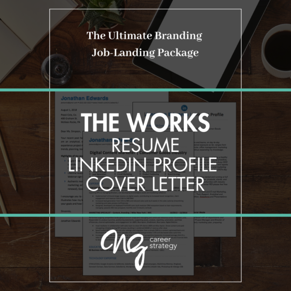 The Works Package - Resume, LinkedIn and Cover Letter
