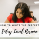 how-to-write-perfect-entry-level-resume