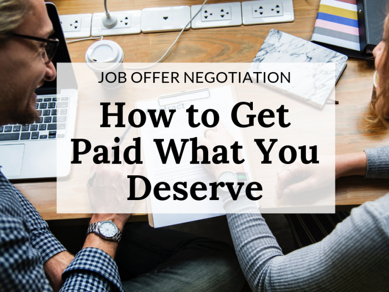Job Offer Negotiation