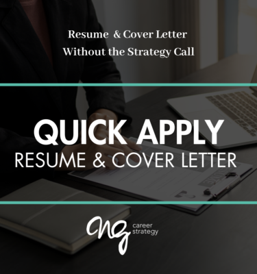 Quick Apply Resume and Cover Letter