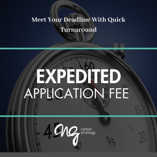 Expedited Resume Writing Service Fee